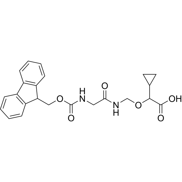Fmoc-Gly-NH-CH2-O-Cyclopropane-CH2COOH 2414254-47-8